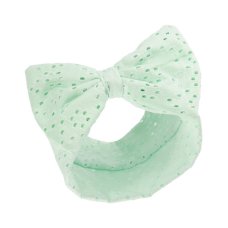 HB102-MI: Mint BA Headband w/Bow